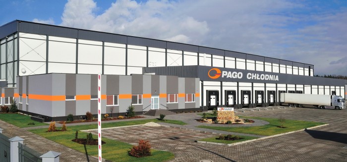Pago - FDA certificate for cold store in Dąbrowa Górnicza
